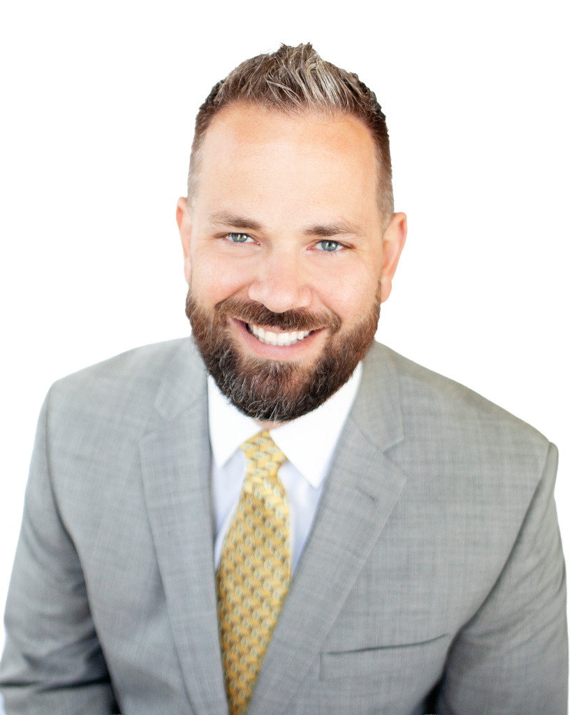 Smiling man in a suit